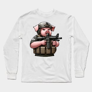 Tactical Pig Long Sleeve T-Shirt